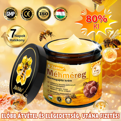 Bőrgyógyász ajánlása 🔥 ZödVita® Méhméreg Bőr Helyreállító Krém 🔥 Magyar fejlesztés, magyarországi gyártás és szállítás
